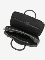 Loake Grained Calf Leather Briefcase - Image 2 of 2