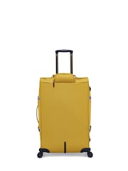 Joules Yellow Coast Large 4W Trolley Case - Image 2 of 5