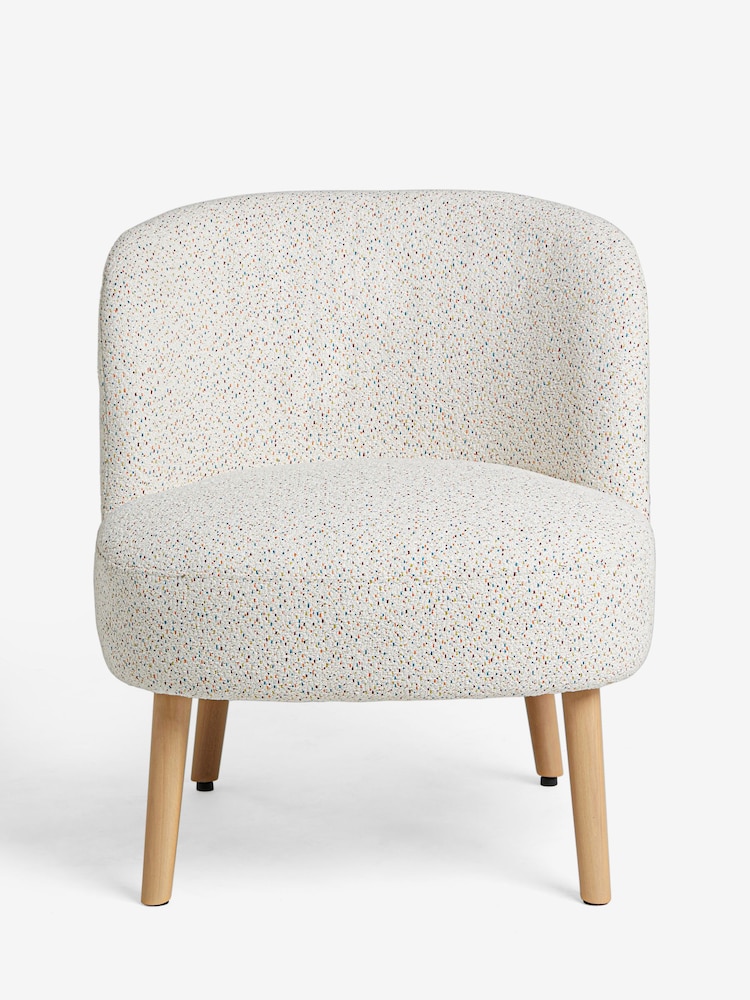 Speckled Weave Multi Elvin Accent Chair - Image 2 of 9