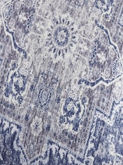 Origin Rug Collection. Blue Washable Garda Cushion - Image 3 of 4