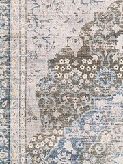 Origin Rug Collection. Cream Washable Oakham Runner - Image 5 of 5