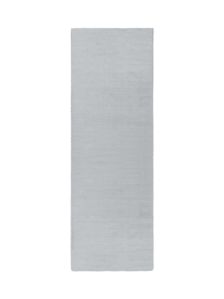 Origin Rug Collection. Cream Washable Faux Fur Runner - Image 2 of 5