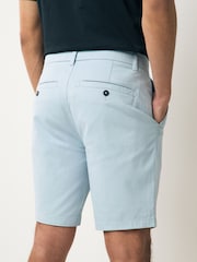 Aqua Blue - Corte slim - Pantalones cortos chinos elásticos - Imagen 3 de 9