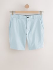 Aqua Blue - Corte slim - Pantalones cortos chinos elásticos - Imagen 6 de 9