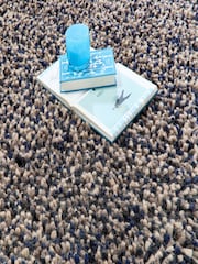 Origins Blue Rocks Shaggy Rug - Image 2 of 4