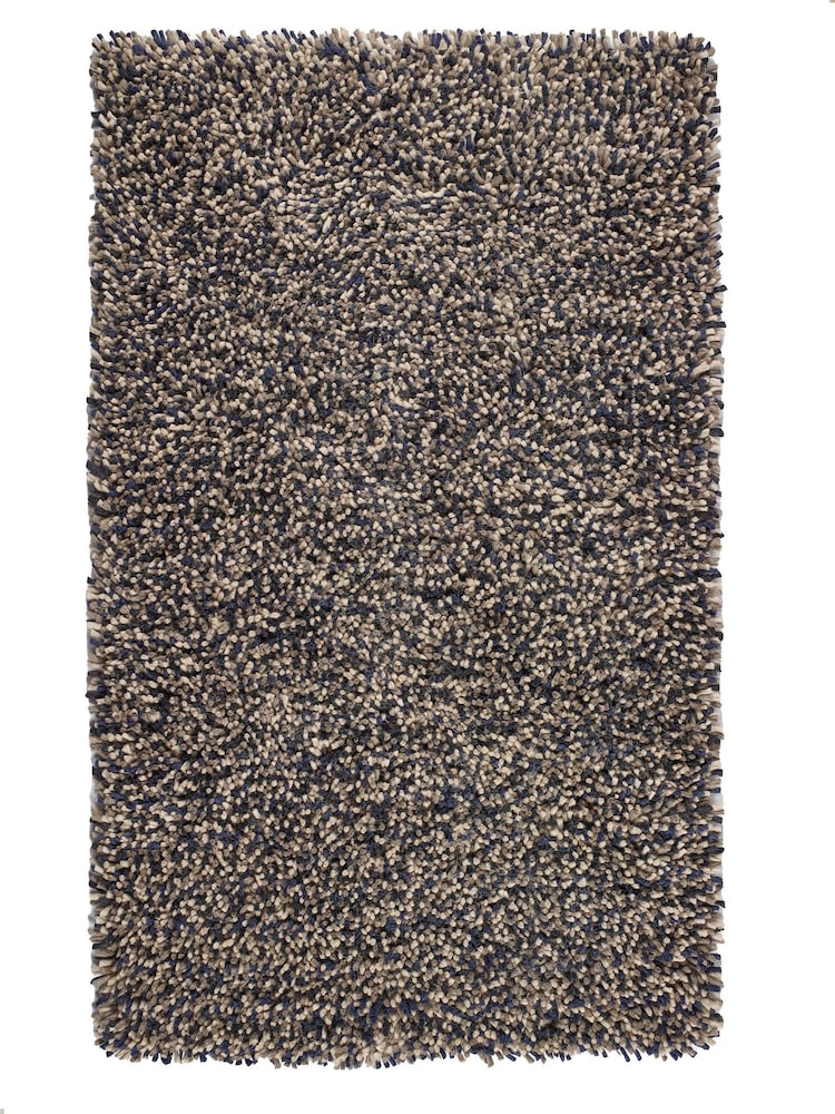 Origins Blue Rocks Shaggy Rug - Image 4 of 4