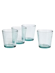 Royal Doulton Set of 4 Blue Maze Tumbler Glasses - Image 3 of 5
