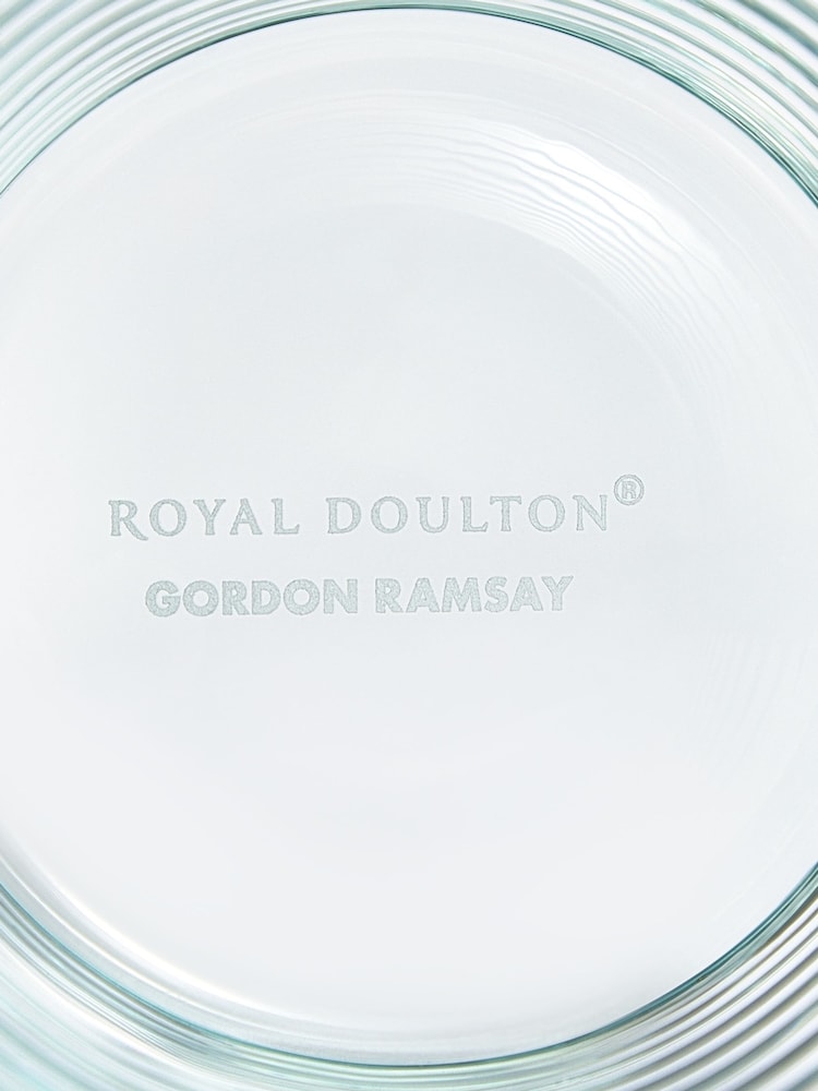 Royal Doulton Set of 4 Blue Maze Tumbler Glasses - Image 5 of 5