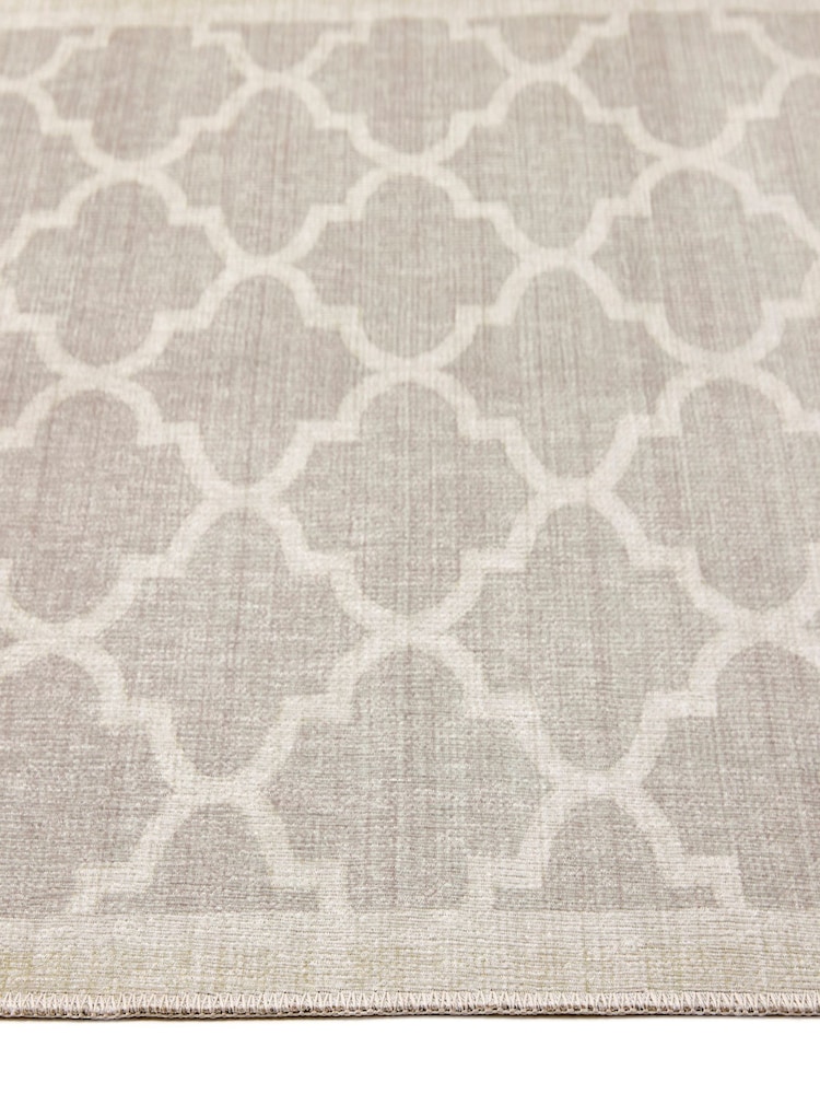 Origin Rug Collection. Cream Washable Chateau Rug - Image 5 of 5