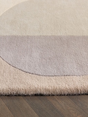 Origins Cream Bauhaus Graphic Rug - Image 3 of 6
