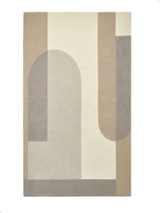 Origins Cream Bauhaus Graphic Rug - Image 5 of 6