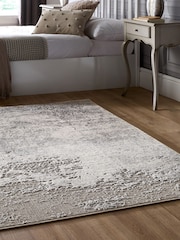 Origin Rug Collection. Grey Easy Care Poetic Reflection Rug - Image 2 of 6