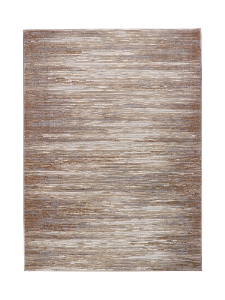Origin Rug Collection. Brown Easy Care Bevel Rug - Image 5 of 5
