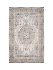 Origin Rug Collection. Pink Washable Croft Rug - Image 1 of 4