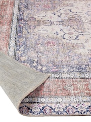 Origin Rug Collection. Pink Washable Croft Rug - Image 2 of 4
