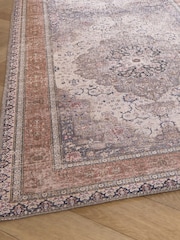 Origin Rug Collection. Pink Washable Croft Rug - Image 4 of 4