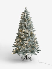 White 6ft Alpine Snowy Pre Lit Christmas Tree - Image 5 of 6