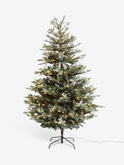 White Collection Luxe Frosty 7ft Pre Lit Christmas Tree - Image 1 of 2
