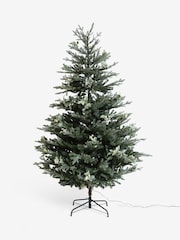 White Collection Luxe Frosty 7ft Pre Lit Christmas Tree - Image 2 of 2