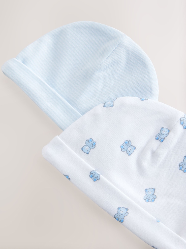Blue Baby Premature Sleepsuit Set 6 Piece (0-0mths) - Image 2 of 4 Blue Baby Premature Sleepsuit Set 6 Piece (0-0mths) - Image 2 of 4