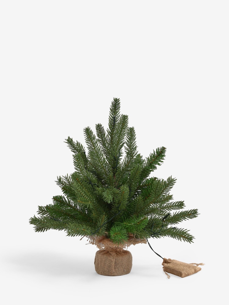 Green Nordmann Fir 1.5ft Pre Lit Christmas Tree - Image 6 of 6 Green Nordmann Fir 1.5ft Pre Lit Christmas Tree - Image 6 of 6