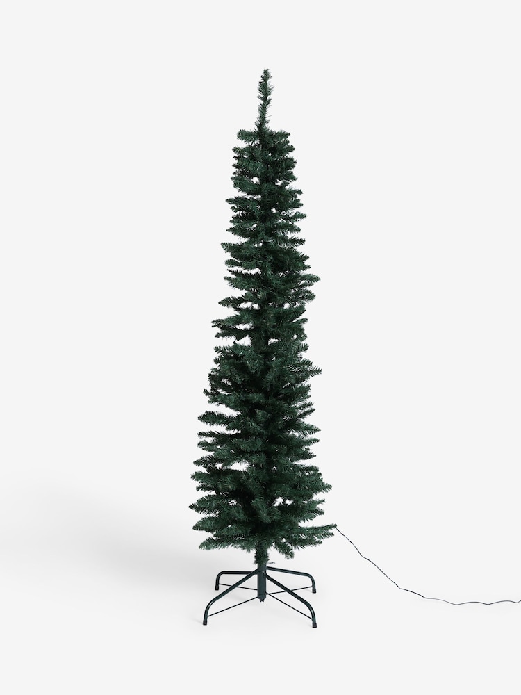 Green Forest Pine Pre Lit 6ft Slim Christmas Tree - Image 9 of 9 Green Forest Pine Pre Lit 6ft Slim Christmas Tree - Image 9 of 9