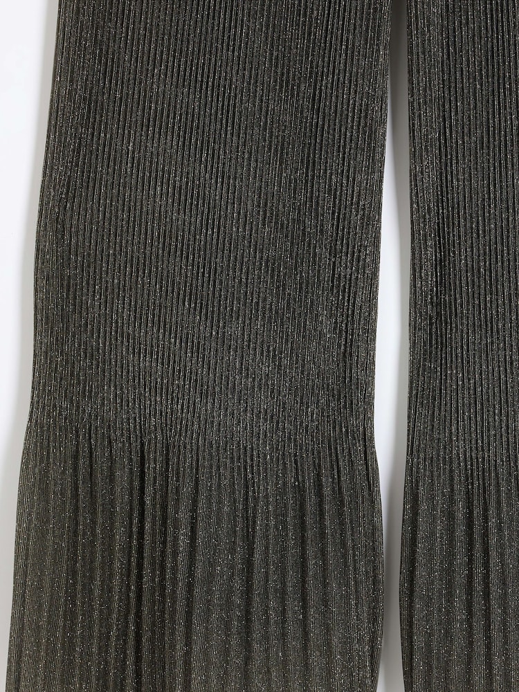 River Island Plisse Evazat Pantaloni - Image 6 of 6