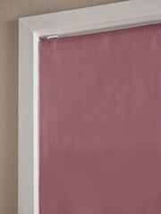 Pink Mauve Ready Made Blackout Cotton Roman Blinds - Image 7 of 8