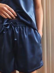 Azul - Lace Trim Cami Short Set Pyjamas - Imagen 3 de 8