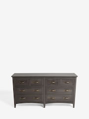 Dark Brown Oakham Oak Effect 8 Drawer Chest of Drawers - Image 9 of 10