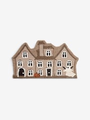 Grey Halloween House Coir Doormat - Image 5 of 6