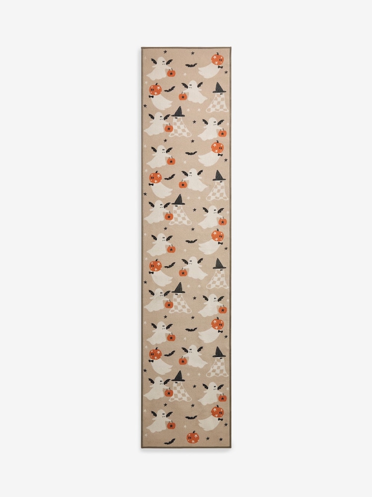 Grey Washable Halloween Runner - Image 5 of 5
