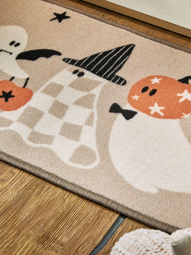 Grey Washable Halloween Doormat - Image 2 of 4
