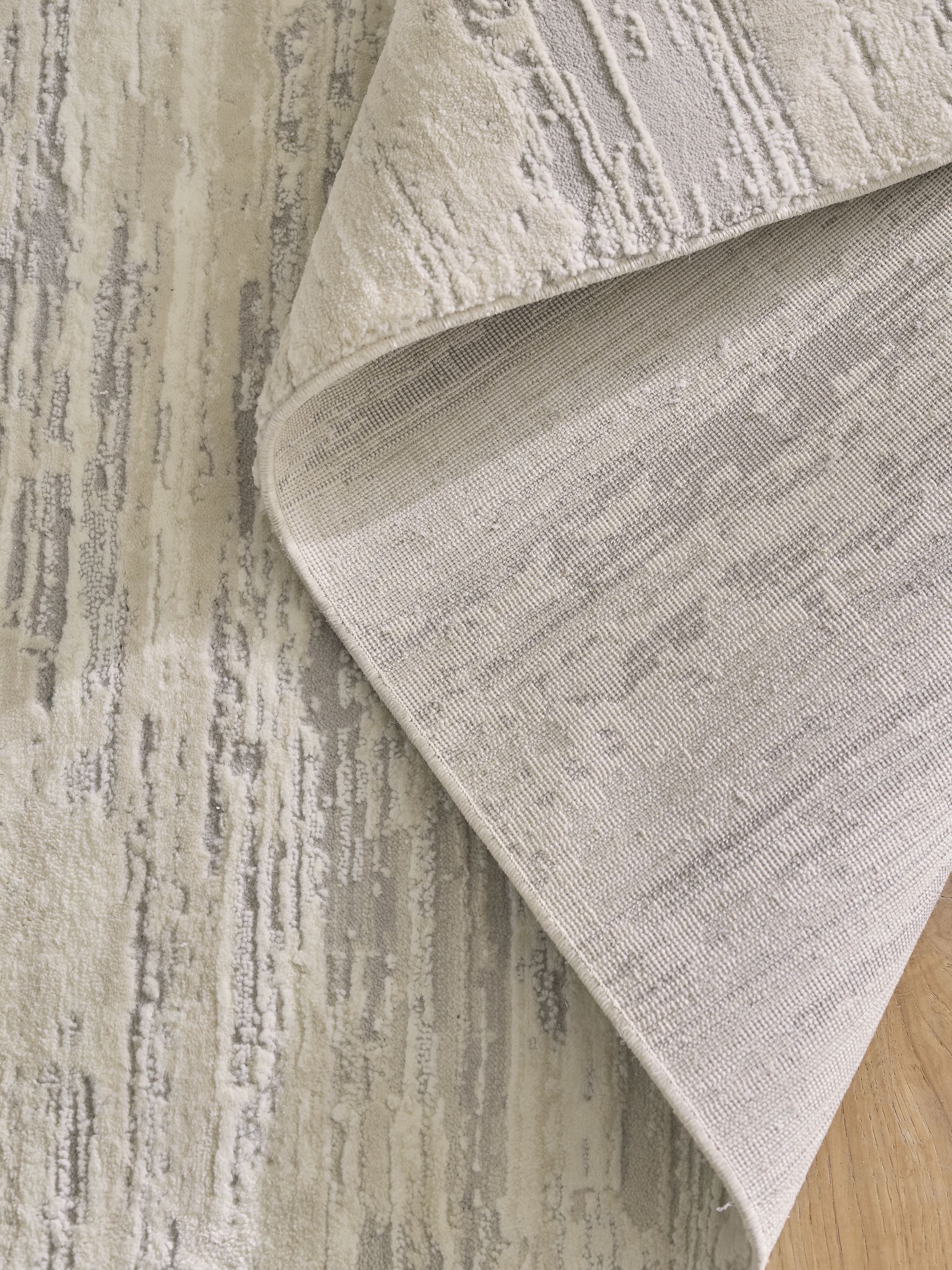 Buy Light Grey Luna Abstract Rug from the Next UK online shop