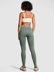 Victoria's Secret PINK Faded Sage Green Seamless Logo Leggings - Image 2 of 3