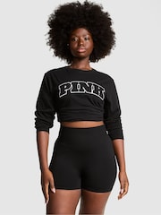 Victoria's Secret PINK Black Seamless Shorts - Image 1 of 2