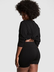 Victoria's Secret PINK Black Seamless Shorts - Image 2 of 2
