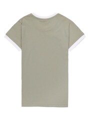 Fanatics Womens Green Arsenal Tape Detail 100% Cotton T-Shirt - Image 2 of 3