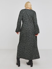 Simply Be Green Supersoft Midi Dress - Image 2 of 4