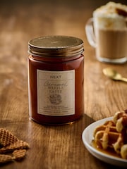 Brown Caramel Waffle Latte Jar Candle - Image 2 of 6