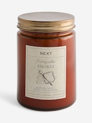 Brown Fireside Smores Jar Candle - Image 4 of 6