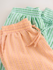 Verde/naranja - Textured Pyjama Bottoms 2 Pack - Imagen 5 de 14