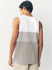 Gris/blanco/azul marino - Block Vests 3 Pack - Imagen 6 de 11