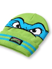 Vanilla Underground Green Teenage Mutant Ninja Turtles Boys Winter Hat and Gloves Set - Image 4 of 6