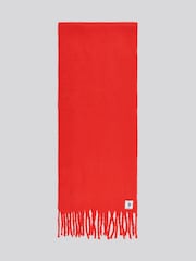 U.S. Polo Assn. Orange Super Soft Brushed Large Winter Scarf - Image 1 of 3