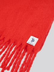 U.S. Polo Assn. Orange Super Soft Brushed Large Winter Scarf - Image 3 of 3