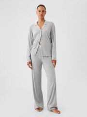 Gap Grey Modal Pyjama Bottoms - Image 1 of 3