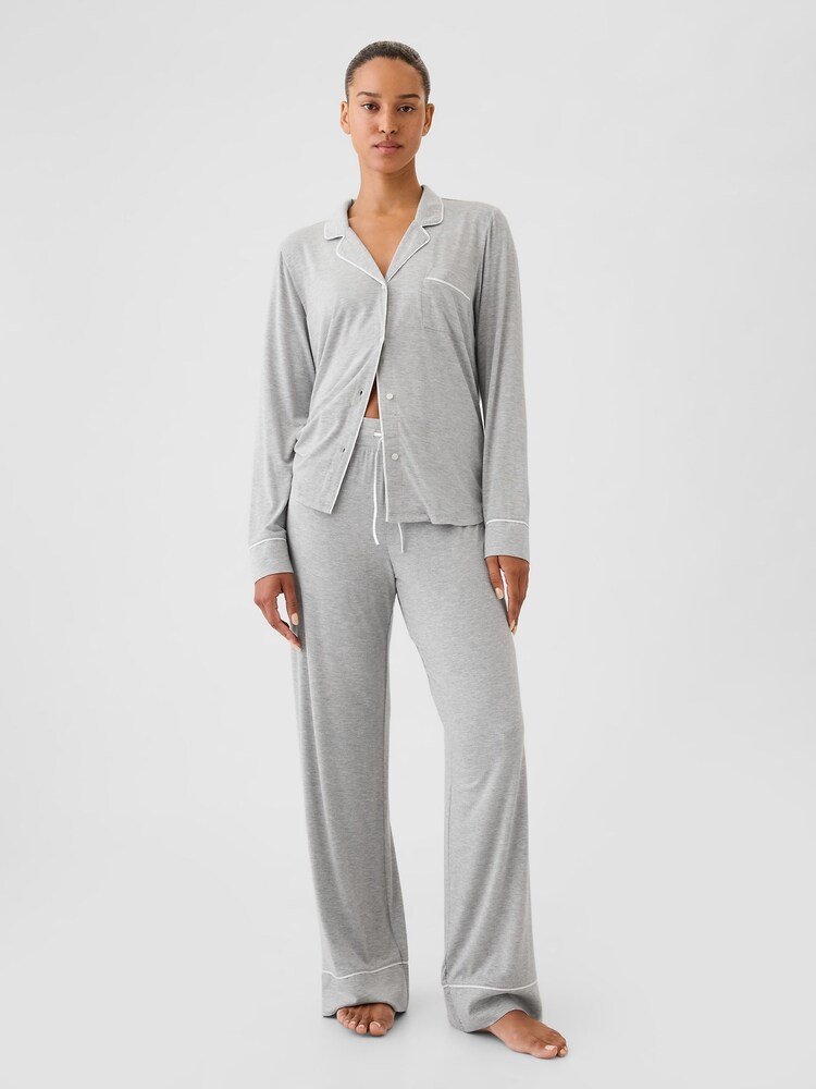 Gap Grey Modal Pyjama Bottoms - Image 1 of 3