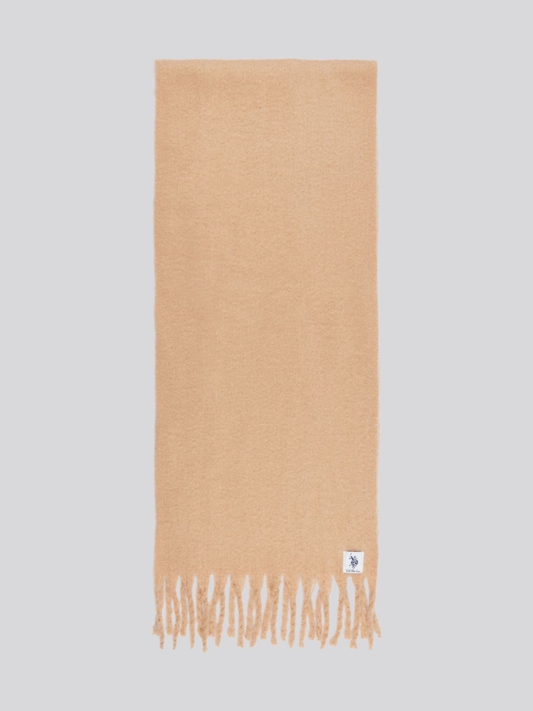 U.S. Polo Assn. Natural Super Soft Brushed Large Winter Scarf - Image 1 of 3