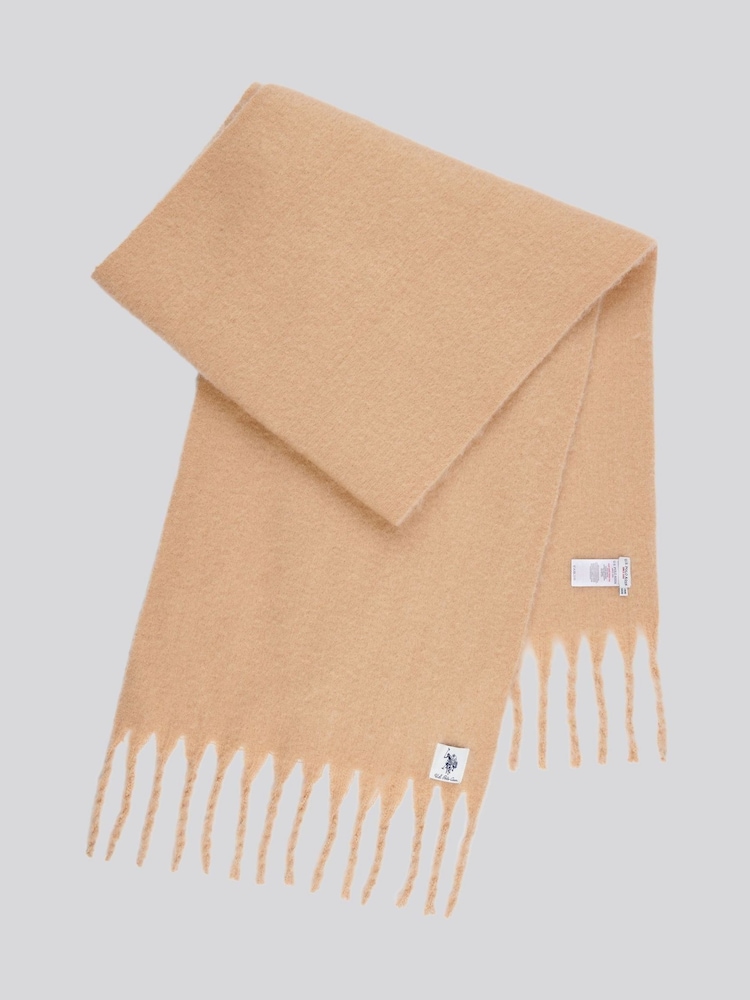 U.S. Polo Assn. Natural Super Soft Brushed Large Winter Scarf - Image 2 of 3